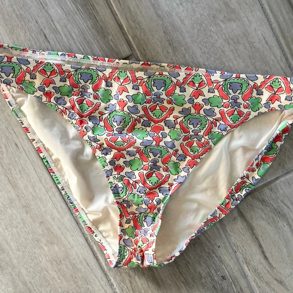 Tori Burch Costa Paisley Printed Bikini‎ bottoms  size large